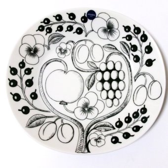 アラビア ARABIA ブラックパラティッシ オーバルプレート  25cm【御結婚御祝・内祝・新築御祝・還暦御祝・御礼・寿・ギフト包装可能】