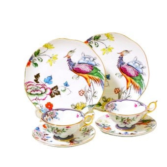 ウェッジウッドWEDGWOOD ワンダーラストWonderlust フォーチュン ２人用ティーセット　【セット　プレゼント　ギフト　ブランド食器】【御結婚御祝・内祝・新築御祝・還暦御祝・御礼・寿・ギフト包装可能】