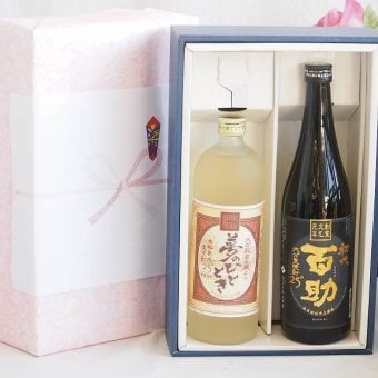 プレミアム焼酎 夢のひとときギフトボックス 熟成麦焼酎 夢のひととき25°(大分県)720ml麦焼酎初代 百助25°(大分県)720ml