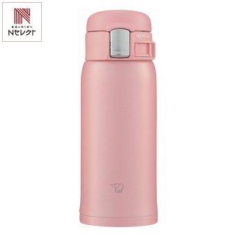 象印 ステンレスマグ ワンタッチ 360ml ピンク マグボトル 広口 ワンタッチオープン 保温保冷 食洗機対応【北海道・沖縄県・離島 配送不可】