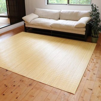 夏ラグ 夏用カーペット 籐 ラグ カーペット 自然素材 ひんやり インドネシア産 むしろ 本間8畳 約200×300cm