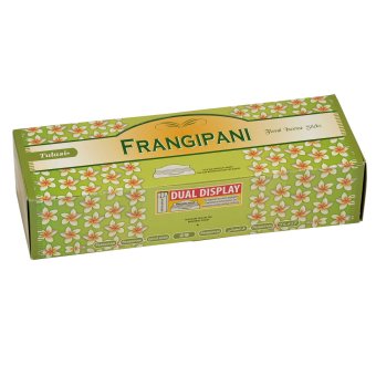 トゥラシ TULASI インド香 スティックタイプ ヘキサ 六角 FRANGIPANI フランジパニ 1ケース(6箱入り) 約120本 セット