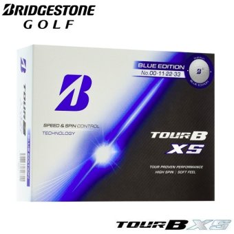 ブリヂストン ゴルフボール TOUR B XS（ホワイト） BLUE EDITION 1ダース 12個入り 新品 ツアービーエックスエス 2026年発売 日本正規品 お誕生日祝い お祝い 記念品 お父さん 父の日 彼氏 男性 母の日 お母さん 彼女 女性30代 40代 50代 60代 還暦祝い 敬老の日 人気プレゼント プレゼント