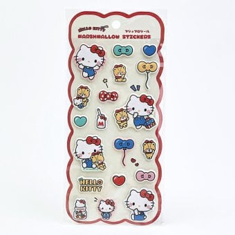 サンリオ ハローキティ マシュマロシール (大好き) 文具 Sanrio
