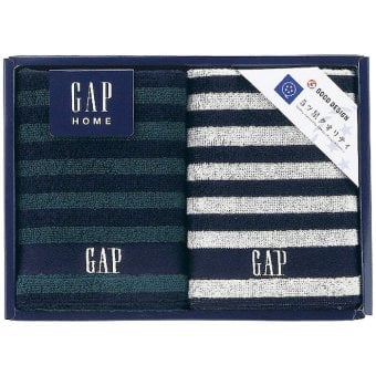 GAP HOME ウォッシュタオル2枚セット 54-3049150 内祝い お祝 出産内祝い
