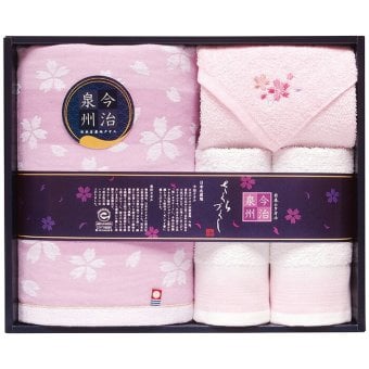 今治泉州さくらづくし タオルセット TMS5008807 内祝い お祝 出産内祝い