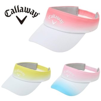 キャロウェイ ゴルフ レディース バイザー グラデーション柄 サンバイザー Callaway Golf C24191215 お誕生日祝い お祝い 記念品 30代 40代 50代 60代 母の日 お母さん 還暦祝い 敬老の日 彼女 人気プレゼント プレゼント