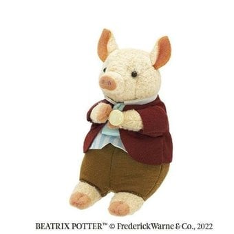 ピーターラビット ぬいぐるみ ピグリン ブランド 吉徳 182596 人形 マスコット 癒し キャラクター グッズ 雑貨 抱きつき 子供 大人 ギフト プレゼント 誕生日