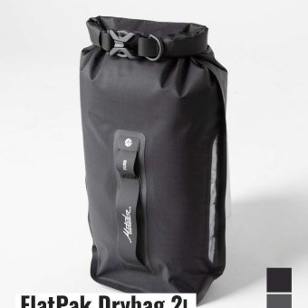 マタドール Matador ポーチ FlatPak Drybag 2L メンズ レディース バッグ フラットパック ドライバッグ ナイロン コンパクト 旅行 アウトドア 防水 MATFPDB2001BK MATFP2DB2001BK
