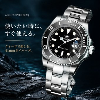 ダイバーズウォッチ 腕時計 メンズ ダイバーズ 40代 50代 オマージュウォッチ クォーツ ADDIESDIVE 防水 H3-2Q