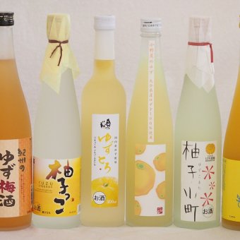 まるごとゆずのお酒6本セット(甘酸っぱい爽やかな柚子っこ 大分県産ゆず使用小野屋のゆず 柚子小町 国産ゆず使用ゆずとろ(福島) 馬路村のゆず、はじめました。ゆず梅酒 紀州のゆず梅酒(和歌山)) 500ml×5本 720ml×1本
