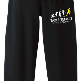 卓球 スウェットパンツ メンズ レディース キッズ 裏パイル スエット ルームウェア スポーツ ジャージ 綿100 長ズボン 名入れ おしゃれ 文字入れ無料 「卓球エボリューション」 アートワークスコウベ 【送料無料】