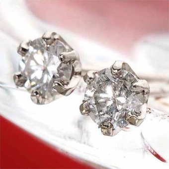 K18WG ダイヤモンドピアス 0.2ct 18金 ホワイトゴールド スタッドピアス レディース アクセサリー 天然石 ダイヤ シンプル 普段使い 記念日 誕生日 ギフト プレゼント