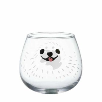 タンブラーグラス こいぬ ゆらまる 東洋佐々木ガラス 動物 グラス 日本製 おしゃれ コップ ガラス食器 かわいい ギフト プレゼント 誕生日 贈り物 320ml 食洗機対応