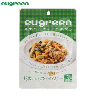 ユーグリーン お惣菜 豚肉とかぼちゃのソテー 犬用 100g 国産 無添加