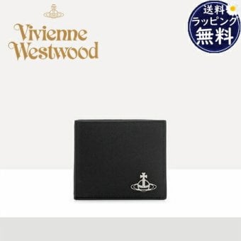 【無料ラッピング】 ヴィヴィアン ウエストウッド Vivienne Westwood 財布 折財布 Man ライン オーブ メンズ 二つ折りウォレット ブラック ブランド 正規品 新品 ギフト プレゼント 人気 おすすめ 誕生日 記念日 クリスマス 送料無料 vwt522440