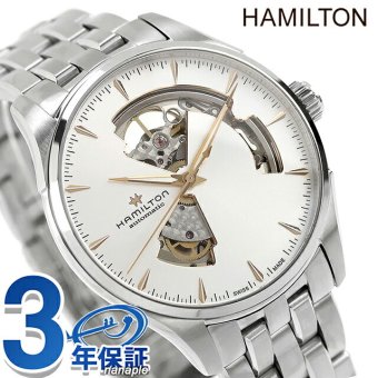 ハミルトン ジャズマスター オープンハート オート 40mm 自動巻き 腕時計 ブランド メンズ オープンハート HAMILTON JAZZMASTER H32675151