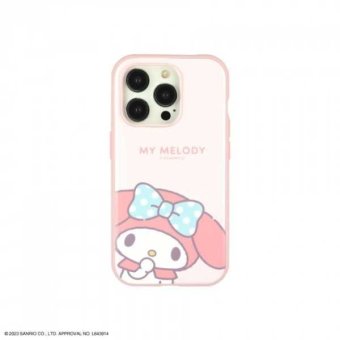 iPhone15Pro ケース サンリオ マイメロディ 耐衝撃 ハイブリッド カバー スマホケース イーフィット かわいい おしゃれ キャラクター グッズ サンリオ正規ライセンス品