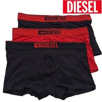 DIESEL ディーゼル アンダーウェア ボクサーパンツ メンズインナー 3枚セット 前閉じ 00ST3V 0GDAC E7301 海外正規品