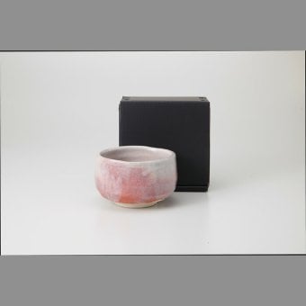 桜志野抹茶碗 陶器 瀬戸焼 やきものの里から、暮らしを贈ります。　ギフト 食器 セット テーブルウェア