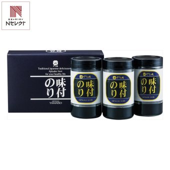 やま磯 卓上味付海苔詰合せ 3点入 味付のり セット 卓上のり 焼のり のり 詰め合わせ【北海道・沖縄県・離島 配送不可】