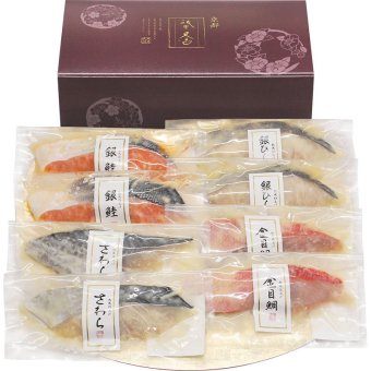 祇園又吉 西京漬詰合せ (KF-HN) [お中元][お歳暮] ※送料無料(北海道・沖縄・離島への配送不可)