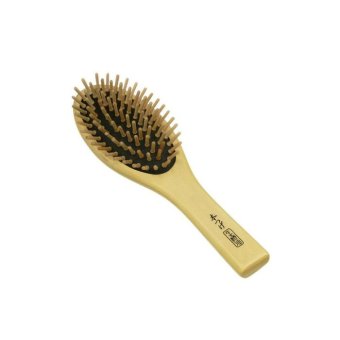 ヘアブラシ 本つげ クッションブラシ 大 生の椿油 浸透 潤い 髪質改善 天然木 静電気防止 頭皮ケア ヘアケア スタイリング ツヤ髪 美髪 つげ櫛 ヘアサロン 贈り物 ギフト プレゼント