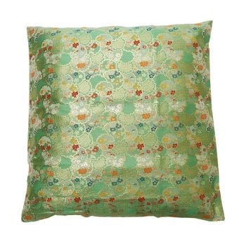 金襴御前(仏前)座布団カバー 『秋華(しゅうか)カバー』 約57×62cm(銘仙判55×59cm用) 法事やお盆に 日本製御前座布団カバー ポリエステル 御前ざぶとん 仏前座布団 法事座布団 和室座布団 座ぶとん フロアクッション 和室クッション 寝具