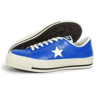 コンバース CONVERSE スニーカー シューズ メンズ レディース ローカット ワンスター J ブルー 青 ONE STAR J 日本製