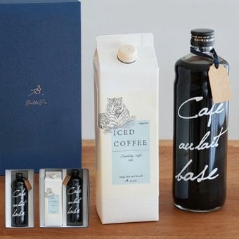 選べるコーヒー&カフェオレベース ギフトセット | コーヒーギフト アイスコーヒー 無糖 600ml プレゼント ボトルコーヒー コーヒー 無糖 ラッピング プレゼント 母の日 父の日 送料無料 コーヒー好き おしゃれ 誕生日 出産祝い 義父 飲み物 内祝い おすすめ