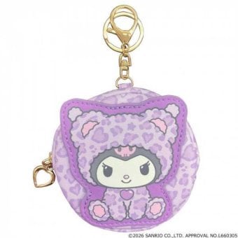 サンリオ クロミ ダイカットコインケース 小物入れ ポーチ 小銭入れ レオパード柄 ヒョウ柄 おしゃれ かわいい キャラクター グッズ 雑貨 レディース キッズ プレゼント ギフト サンリオ正規ライセンス品