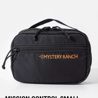 ミステリーランチ MYSTERY RANCH MISSION CONTROL SMALL ミッションコントロール スモール ユニセックス ナイロン コンパクト プレゼント 収納 アウトドア ブラック