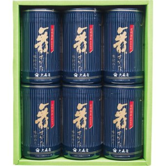 大森屋 舞すがた味付のり卓上詰合せ 6個 [26-0465-055] NA-30G 有明海産味付のり 卓上ボトル 詰め合わせ 贈り物 プレゼント ギフト