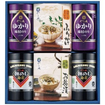 【ギフト対応無料】お歳暮・冬ギフト やま磯 海苔・茶漬・ふりかけ詰合せ 味ぐるめ-6A (味ぐるめ-6A) ※送料無料(北海道・沖縄は除く)