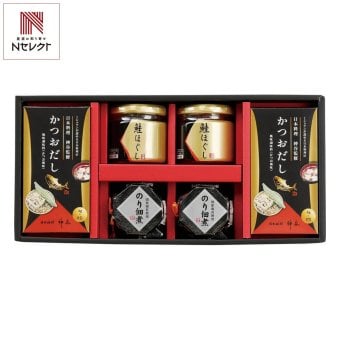 日本料理 神谷 監修 海の恵 詰合せ ギフトセット 3種 計6点入 だし 佃煮 鮭ほぐし 詰め合わせ【北海道・沖縄県・離島 配送不可】