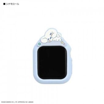 Apple Watch ケース 41mm 40mm シナモロール サンリオ キャラクターズ シリコン カバー アップルウォッチ 保護 傷防止 耐衝撃 おしゃれ かわいい レディース メンズ グッズ サンリオ正規ライセンス品