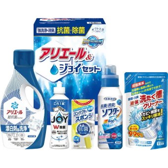 ギフト工房 抗菌除菌・アリエール＆ジョイセット [26-2914-027] ＳＡＪー２５Ｘ プレミアムギフト 贈り物 お祝い 日本製 内祝い 出産内祝い 結婚内祝い 快気祝い 新築祝い お返し 贈り物 プレゼント ギフト