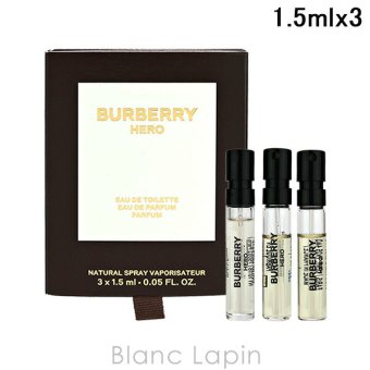 【ミニサイズセット】 バーバリー BURBERRY ヒーロー ディスカバリーセット ミニサイズセット 1.5ml x3