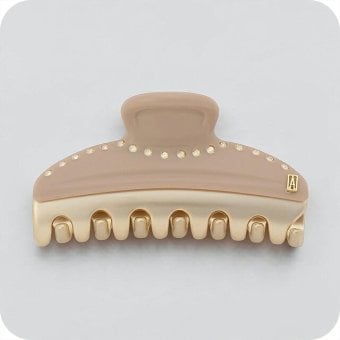 アレクサンドルドゥパリ ALEXANDRE DE PARIS ヘアクリップ ヘアアクセサリー ICCM-15571-03S5-BEIGE-3053 レディース ベージュ