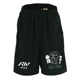 卓球 ハーフパンツ ドライ メンズ ウェア レディース ジュニア 練習着 短パン 速乾 スポーツ 名入れ おしゃれ 半スボン 文字入れ無料 「ゆめでも卓球」 アートワークスコウベ 【送料無料】