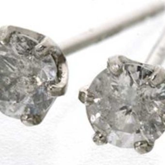 ダイヤモンドピアス Pt900 0.3ct スタッドピアス プラチナ レディース アクセサリー ジュエリー 天然石 宝石 一粒ピアス 両耳用 シンプル フォーマル 記念日 ギフト プレゼント