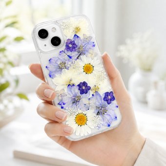 【ほぼ全機種対応スマホケース❁】押し花スマホケース NO.612（着日指定不可） iPhone/Xperia/AQUOS/Galaxy他