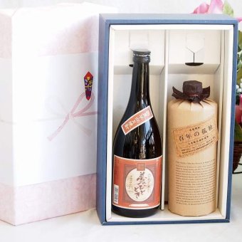 プレミアム焼酎 夢のひとときギフトボックス 本格芋焼酎 夢のひととき23°(大分県)720ml麦焼酎百年の孤独40°(宮崎県)720ml
