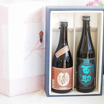 プレミアム焼酎 夢のひとときギフトボックス 本格芋焼酎 夢のひととき23°(大分県)720ml麦焼酎濃香 百助25°(大分県)720ml