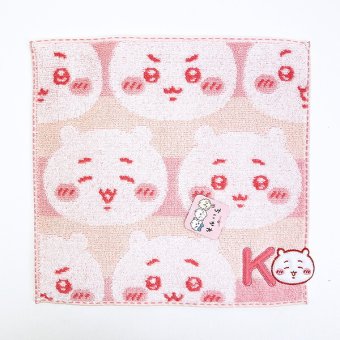 ちいかわ イニシャル タオルハンカチ(K)