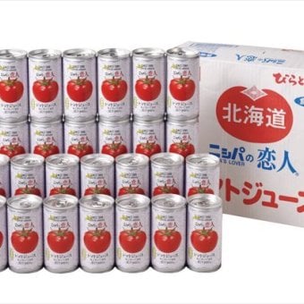 送料無料 北海道産地直送 JAびらとり ニシパの恋人トマトジュース(無塩)190g缶×30本  ※ご注文後約7～10日前後での発送となります。沖縄・離島へは別途配送料が発生いたします お取り寄せグルメ スイーツ