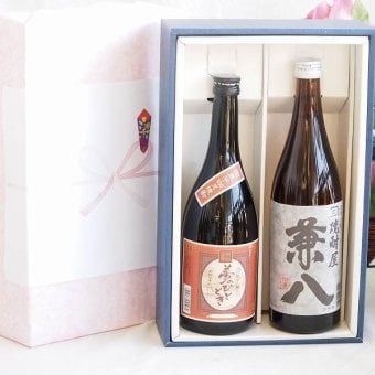 プレミアム焼酎 夢のひとときギフトボックス 本格芋焼酎 夢のひととき23°(大分県)720ml麦焼酎兼八25°(大分県)720ml