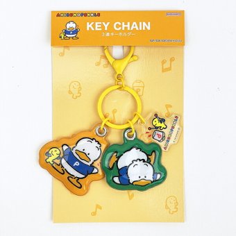 サンリオ あひるのペックル 3連キーホルダー レトロ サンリオキャラクターズ5 Sanrio