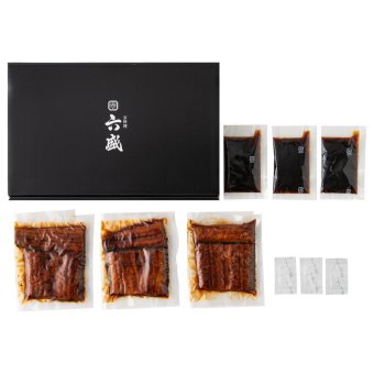京料理六盛 国産うなぎ蒲焼セット (RM-60U3F) [お中元][お歳暮] ※送料無料(北海道・沖縄・離島への配送不可)