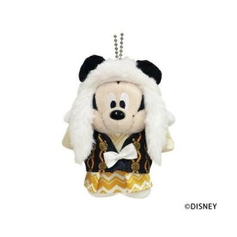 ディズニー ミッキー連獅子 マスコット 白 ぬいぐるみ 吉徳 松竹 監修 親獅子の精 キャラクター グッズ 歌舞伎 コラボ 日本 お土産 伝統芸能 インテリア マスコット人形